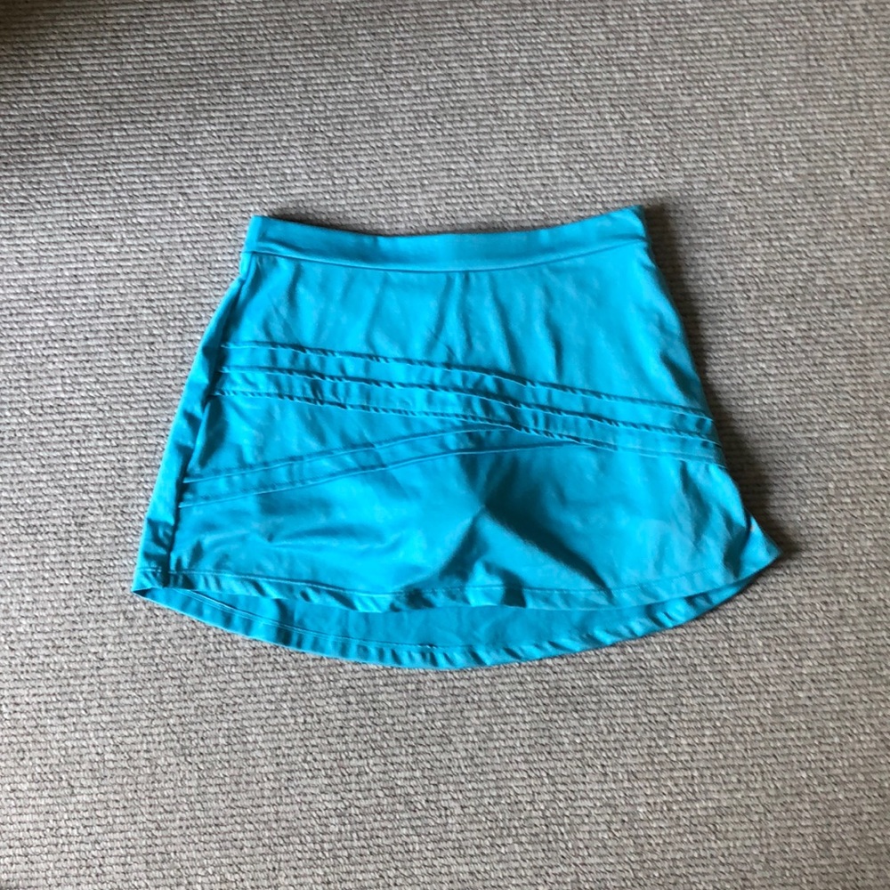 Blue tennis skirt